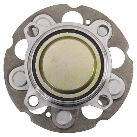 Top view of Rear Driver Or Passenger Side Wheel Bearing And Hub Assembly For Honda CR V 2012 2016 And Acura RDX 2013 2018 FWD Replacement Part