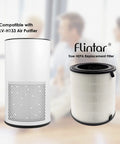 LV-H133 Replacement Filter Kit For Levoit Tower Air Purifier, H13 Grade Main Filter With Activated Carbon, filter next to purifier