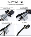 4-step guide using 5 Piece Car Wire Loom Installation Tool Set 0.32 Inch To 1.6 Inch Wire Insertion Tools for conduit sleeving