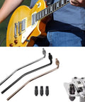 Killer Heavy Duty Electric Guitar Tremolo Arm Coupling Kit With Push In Locking Socket System Upgrade That Locks Your Whammy Bar Rock Solid Preventing Wobbles So You Can Focus On Riffs And Play Smooth All Night Long, metal alloy tremolo arm set
