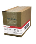 Heavy Duty Galvanized Metal Knockout Seals Pack Of 100 Self Centering Conduit Fittings Rust Proof Design boxed for shipment.