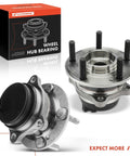 Two Pack Beefed Up Rear Wheel Bearing And Hub Assembly With ABS For Kia Sorento 2011 2015 And Hyundai Santa Fe 2007 2020 Including Santa Fe XL Sport Veracruz FWD 5 Lug Compatible