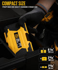 Heavy Duty S2 Steel Screwdriver Bit Set With Magnetic Drill Bits in compact ergonomic case, glove handling, 42 piece set