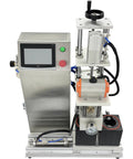 Badass Build Quality Semi Automatic Glass Jar Vacuum Capper Dual Station Metal Lid Sealer for sauce jam canned goods.