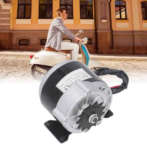 36V 500W Brushed DC Gear Motor With 600 RPM 13T Reduction DIY Friendly Beefy High Torque Electric Motor With Scooter