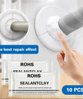 Sealant Clay For Wall Holes And Duct Seams, Waterproof Moldable Putty sealing a duct to wall connection, 10 Pack