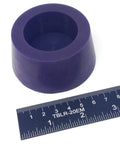 Pro Grade High Temp Silicone Rubber Plug For Powder Coating And Painting, Hollow Tapered Stopper with ruler for size reference