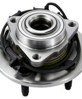 Front Wheel Bearing And Hub Assembly With Five Lugs For 2002 To 2005 Dodge Ram 1500 With ABS Low Runout OE Direct Replacement Hub