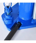Heavy Duty Claw Type Hydraulic Jack For Auto Repair Shops Manual 5 Ton Vehicle Lifter close-up of handle and base plate design.