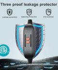Auto Reset GFCI Plug 15 Amp Ground Fault Protector with shield icon, lightning and anti-overload features displayed.