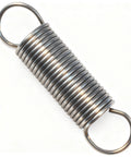 17713 Extension Spring For Commercial Ovens Heavy Duty Door Return Spring with hook ends on white background