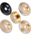 Kickass 5 Pack Wood Carving Discs For Angle Grinders Featuring 4 And 4 1 2 Inch Teeth With 5 8 Inch Arbor Heavy Carbon Steel Stump Grinding Wheels To Crunch Logs Fast, assorted grinding discs.