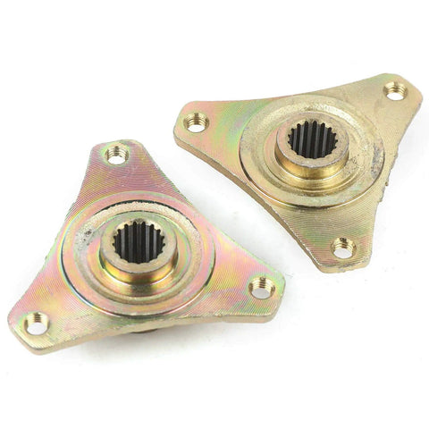 Steel components from Go Kart Rear Axle Assembly Kit With 29 Inch Overall Length Aluminum Live Axle And Steel Brake Disc For DIY projects