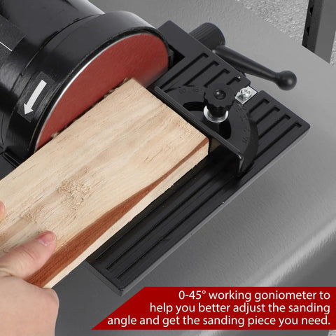30 Inch Belt Sander With 5 Inch Disc For Woodworking, Heavy Duty Bench Power Tool With Adjustable Table, Quick Belt Swap Setup, Comes With Assorted Grit Papers, A Rock Solid Workhorse That Saves You Major Elbow Grease Daily