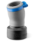 Click-Connect 1-1/4 Inch ID FlexiPort Dust Collector Adapter With No Slip Durability and Easy Quick Connect Port shown with swivel elbow.