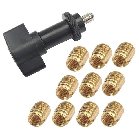 Brass Self Tapping Inserts Repair Kit With T Handle Installation Tool For Batwing Fairings 1996 To 2017 Ride Ready On The Go Fix For Touring Bikes On The Road Ready, brass inserts and tool