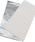 150 Sheets Insulation Aluminum Foil Sandwich Wrapping Paper Sheets 10.75 x 14 Inches for sandwiches burritos BBQ close-up