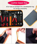 Must Have Complete Glass Cutting Tool Set Kit With Leather Zipper Bag for Stained Glass Tiles Mosaic Mirrors Bottles