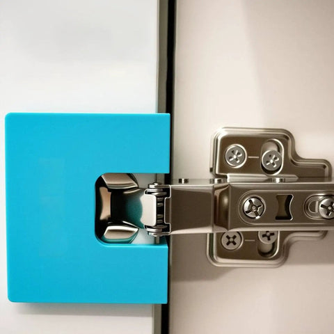 Easy Hinge Mate Magnetic Jig For Quick Door Installations No Drill Magnetic Door Jamb Locator and Hinges Cutting Guide