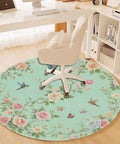 Non Skid Round Furniture Pad For Hardwood Floors 51 Inch Diameter Protects Office And Gaming Chairs From Scuffs And Marks