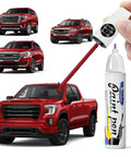 GMC Touch Up Paint Cayenne Red And Cherry Red GSK WA252F For Sierra Terrain Yukon Acadia Canyon DIY Car Scratch Repair Automotive Paints Quick Fix With Durable Finish For Minor Dings applied to red GMC truck
