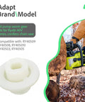 Oil Pump Worm Gear Replacement 2 Pack For Ryobi 40V Cordless Chainsaw Models RY40503 RY40505 RY40505VNM RY40580 featured