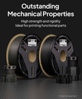 Carbon Fiber Reinforced PETG Filament 1.75mm 1kg spool for FDM 3D printers showcasing outstanding mechanical properties