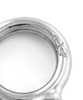 Close-up view of 20 Pack 1/4-20 Stainless Steel Eye Bolts showing threading and corrosion-resistant surface, marine-grade quality.