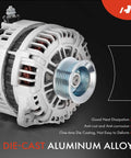 Beefy High Output 12V 130A Alternator For Nissan Pathfinder 2005 2006 2007 4.0L V6 Armada 2007 5.6L V8 Titan 2007