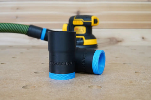 27mm Hose Adapter For Sander Dust Collection No Fuss Connects Dewalt And Craftsman Sander To Festool 27mm Hose Easy Dust Extractor
