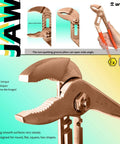 Non Sparking 16 Piece Pro Grade Tool Set With Beryllium Copper Tools Pipe Wrench Water Pump Pliers Adjustable Pliers in use