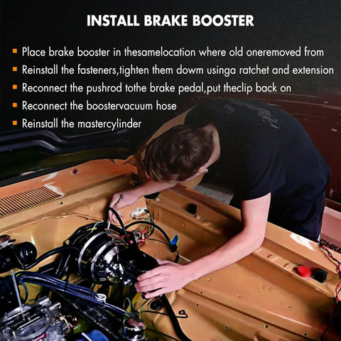 Rock Solid Vacuum Power Brake Booster Fitting For Dodge Nitro 2007 To 2011 Jeep Liberty 2008 To 2012 Wrangler 2007 To 2010, installation process.