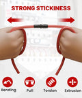 Hands flexing cable to demonstrate strength of Adhesive-Lined Heat Shrink Tubing Kit Marine Grade 320 Pieces 3 To 1 Shrink Ratio
