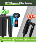 Powerful Battery Powered Sprayer 2 Gallon Electric Weed Sprayer with Battery Indicator and Control Features