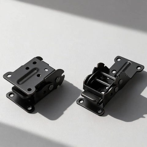 Beefy 2 Pack Heavy Duty Locking Folding Table Hinge Brackets With 180 Degree Self Locking Function Rust Resistant Steel for tables