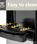 Drip tray of the Top Loading Hot And Cold Water Dispenser For 3 Or 5 Gallon Bottles With Kid Safe Lock, shown in an easy-clean design.