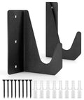 Heavy Duty Jack Stand Wall Mount Organizer For 2 To 3 Ton Floor Jacks Fits Hydraulic Jacks Includes 8 Expansion Anchors Gearhead Grade Steel Wall Mount Rack 2 Pack Garage Storage Solution