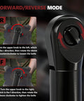 Forward reverse mode on upgraded brushless three eighths inch cordless ratchet wrench beast mode with 60 ft lbs torque