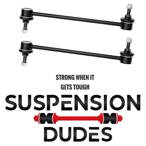 Acura RDX Front And Rear Sway Bar Link Kit 2013 To 2018 Replace Worn Links To Eliminate Clunking And Tighten Handling For A Smoother Responsive Ride Performance Upgrade, black steel links