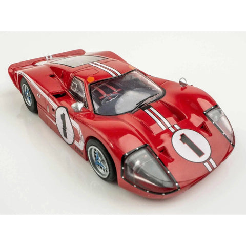 Ford GT40 MkIV Le Mans HO Slot Car No 1 Ready To Race On Home Tracks Endurance High Detail 1 to 64 Scale Classic American Racing