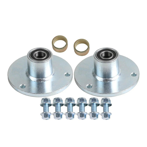 Go Kart Wheel Hubs 3 Lug Front Steering Knuckle Spindle Pair For Racing Go Karts ATV Quad Buggy Drift Trikes Mini Bikes 6 Inch