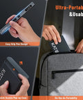Straight Up Dependable Cordless Electric Screwdriver Boasting Intuitive Torque Gauging And Bright Integrated Spotlight Plus Consistent Battery Output To Knock Out Diy Repairs Around The House with easy grip design and portable case.