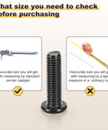 Barrel Nuts And Flat Head Screws With Wrench M8 1 25 By 55 20 Pcs Galvanized, caliper and tape measure for size accuracy