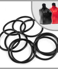 10 Piece Rubber O Ring Kit For Racing Fuel Jugs Sealing And Gasket Set, Includes 3.13 Inch Outer Diameter, 2.71 Inch Inner Diameter, 0.22 Inch Wire Diameter.