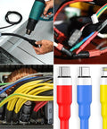 Top Tier 1/2 Inch Heat Shrink Tubing 13 Foot Roll Dual Wall Adhesive Lined Waterproof Wire Wrap Cover for electrical wire sealing.