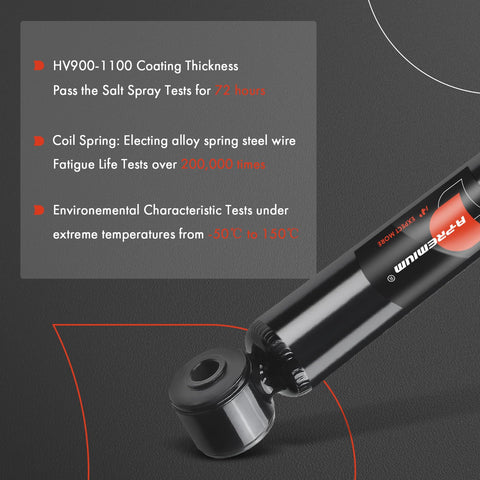 Rear Pair Bolt On Suspension Shock Strut Absorbers For Ford Escape 2013-2019 And Lincoln MKC 2015-2019 with testing details