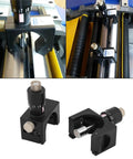 Magnetic Planer Blade Setting Jigs Pack Of Two With Micro Adjustable Gauges for Installing Planer Blades on Jointer, steel build, in use and standalone.