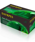 Packaging box for auto parts by DAVRPES, green and black design, fits 601-215 Automatic Transmission Pressure Sensor Transducer