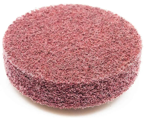 2 Inch Quick Change Sanding Discs Set Aluminum Oxide Surface Prep Wheels For Drill And Die Grinder Polishing Deburring Blending Paint Stripping Removal Maroon Fine Grit 10 Pack