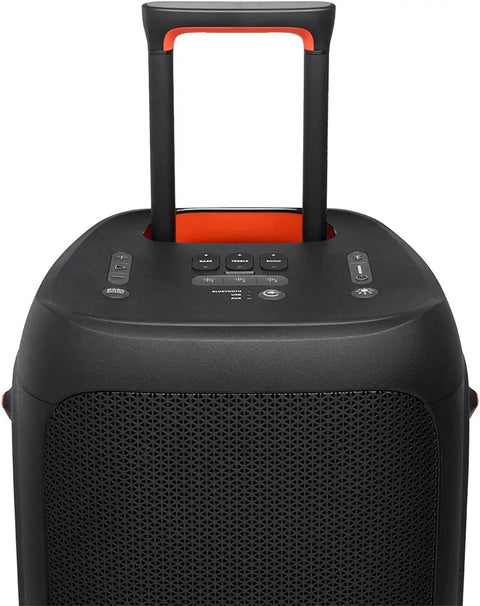 Top view of Partybox 310 Portable Party Speaker With 240 Watts Of Power Long Lasting Battery Dazzling Light Show That Pumps To The Beat
